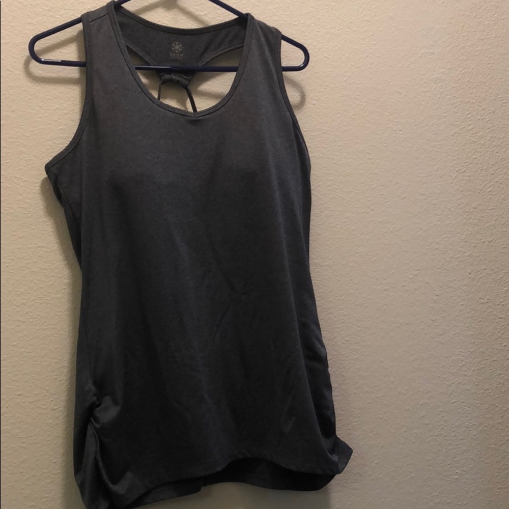 Grey sports tank